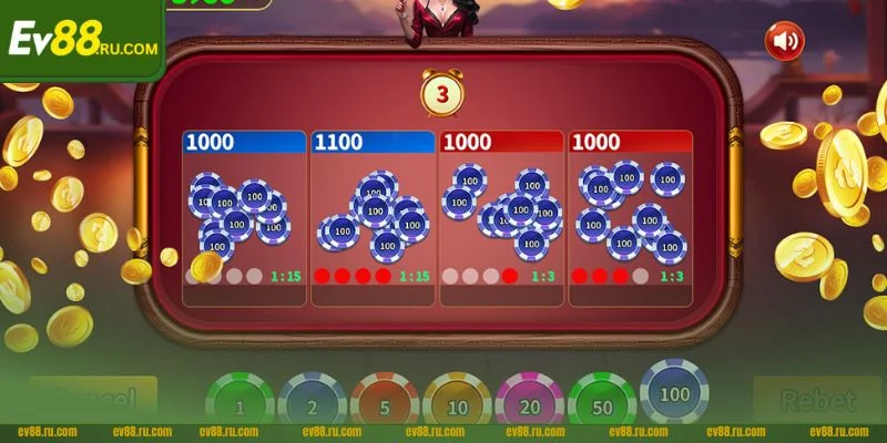 Cá cược xóc đĩa EV88 muốn thắng lớn cần có kinh nghiệm đánh khôn ngoan.