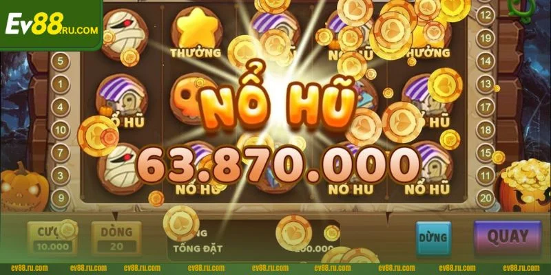 Xác suất nổ hũ phụ thuộc rất lớn vào tỷ lệ RNG.